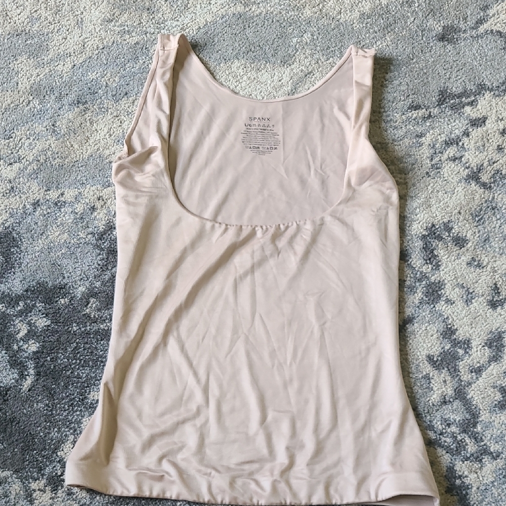SPANX Women's Light Pink Shapewear Tank